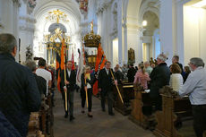 Abschlussvesper der Bischofskonferenz mit Austeilung des Bonifatiussegens (Foto: Karl-Franz Thiede)